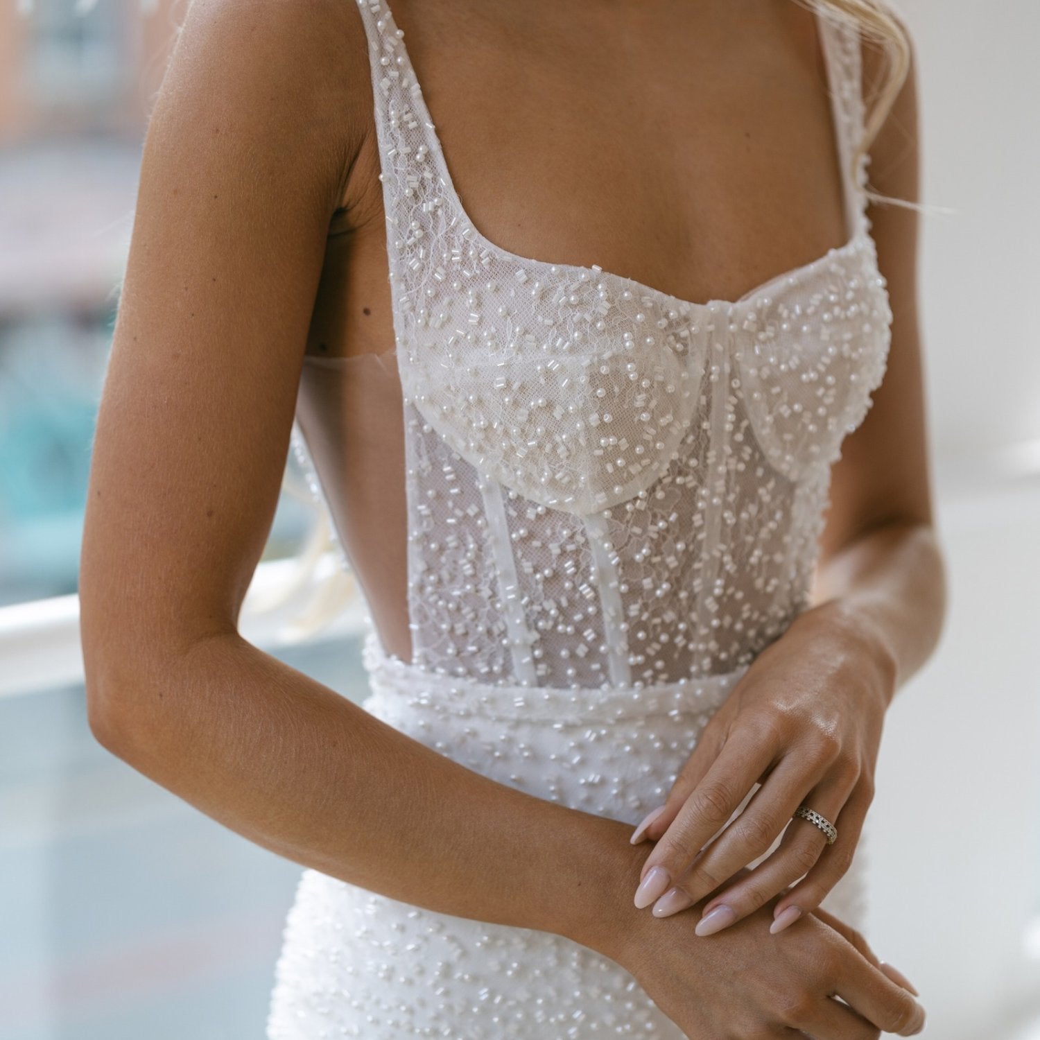 Ausgefallenes Brautkleid – luxuriöses Design mit extravaganten Details