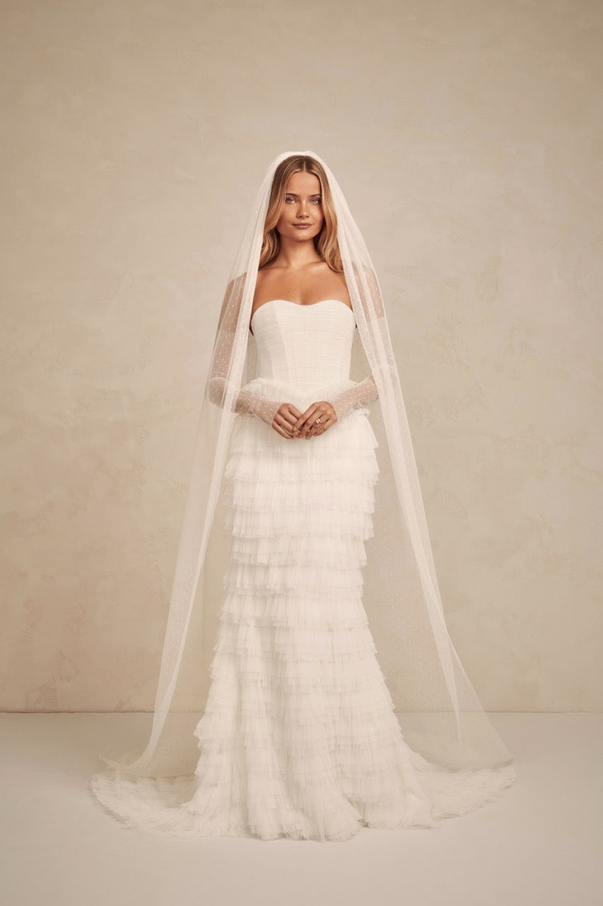 Zarter MWL Brautschleier – leichte, elegante Textur