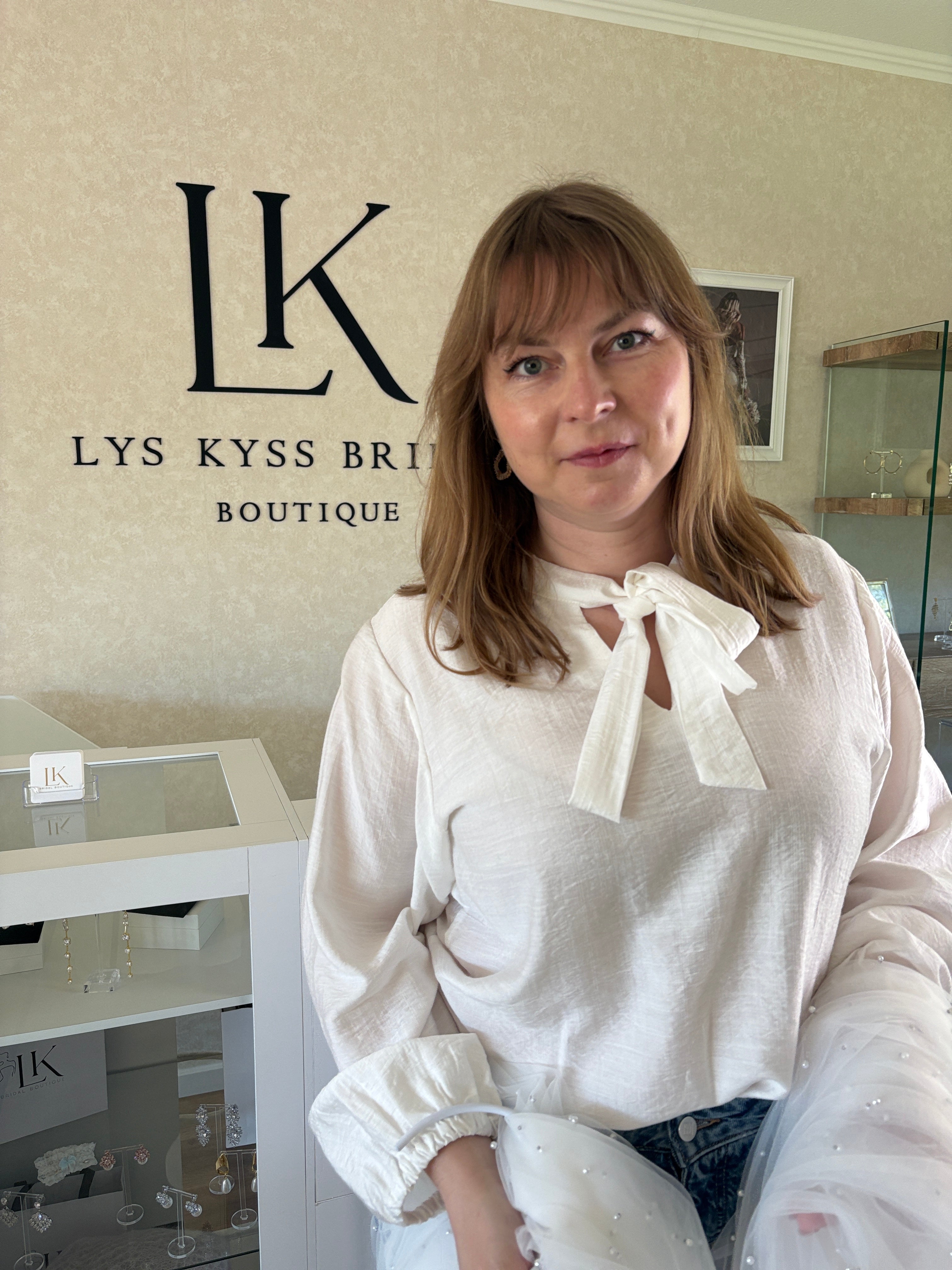 Lisa Gerke Gründerin von Lys Kyss Bridal Boutique in Main-Spessart